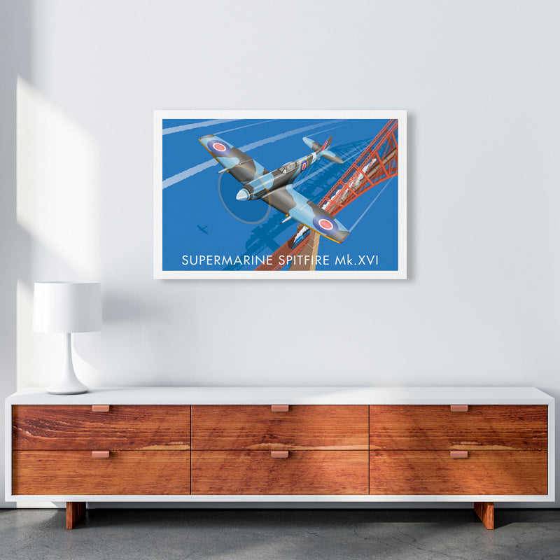 Spitfire XVI by Stephen Millership A1 Canvas