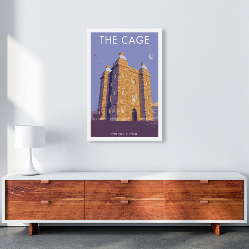 The Cage Art Print by Stephen Millership A1 Canvas