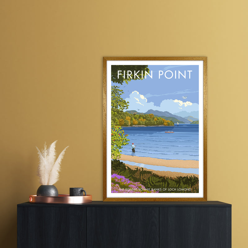 Firkin Point Art Print by Stephen Millership A1 Print Only