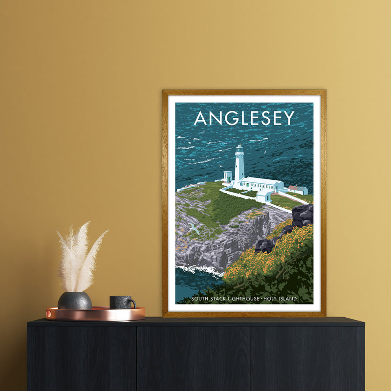 Anglesey Art Print by Stephen Millership A1 Print Only
