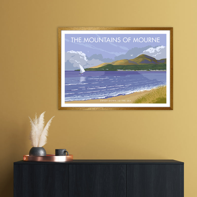 NI The Mountains Of Mourne Art Print by Stephen Millership A1 Print Only
