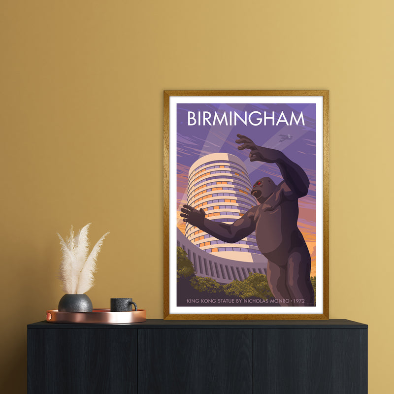 Birmingham King Kong Art Print by Stephen Millership A1 Print Only