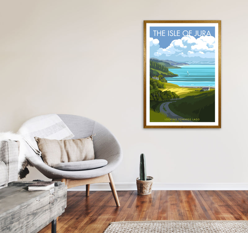 The Isle of Jura Art Print by Stephen Millership A1 Print Only