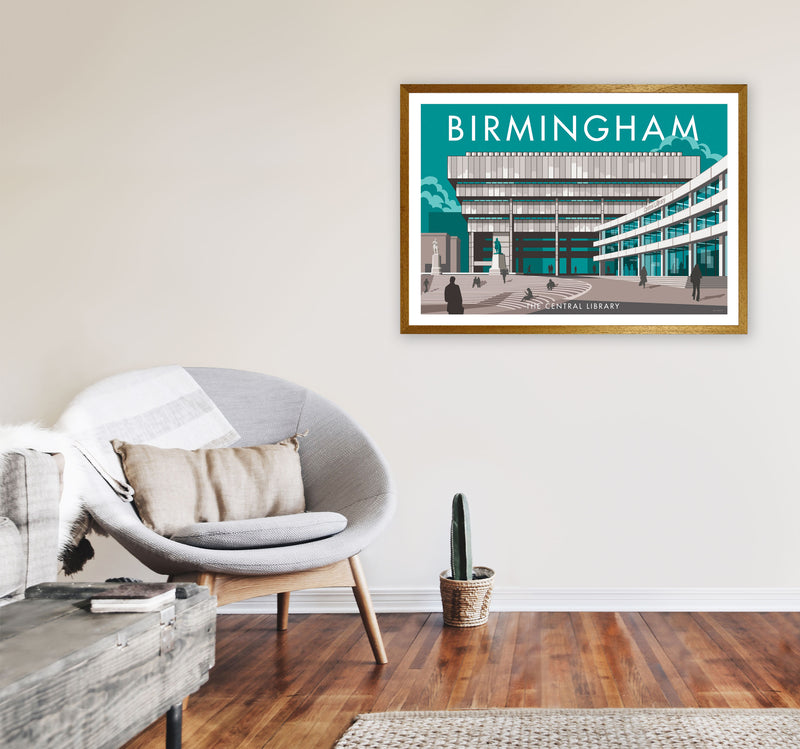 Birmingham by Stephen Millership A1 Print Only