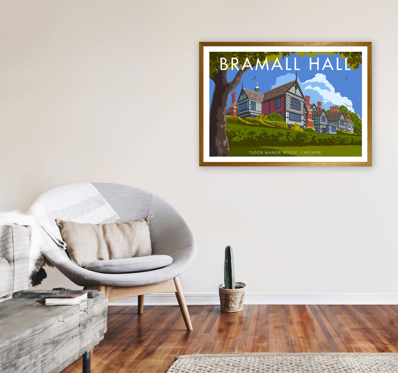 Bramall Hall by Stephen Millership A1 Print Only