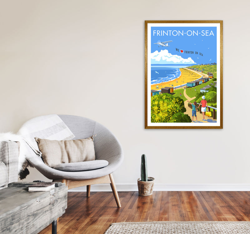 Frinton-On-Sea by Stephen Millership A1 Print Only