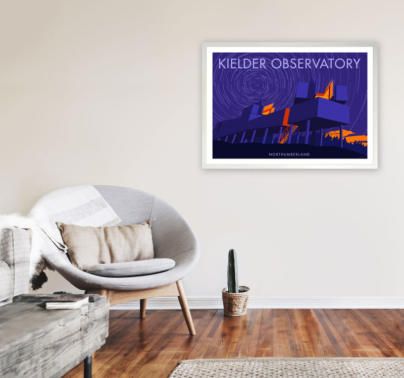 Kielder Observatory by Stephen Millership A1 Oak Frame