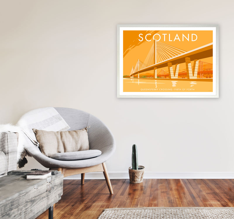 Scotland by Stephen Millership A1 Oak Frame