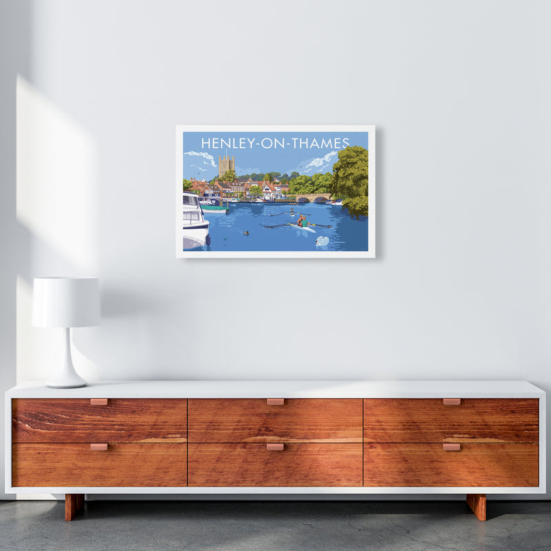 Henley On Thames Travel Art Print By Stephen Millership A2 Canvas