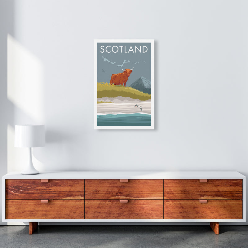 Scotland Angus Travel Art Print By Stephen Millership A2 Canvas