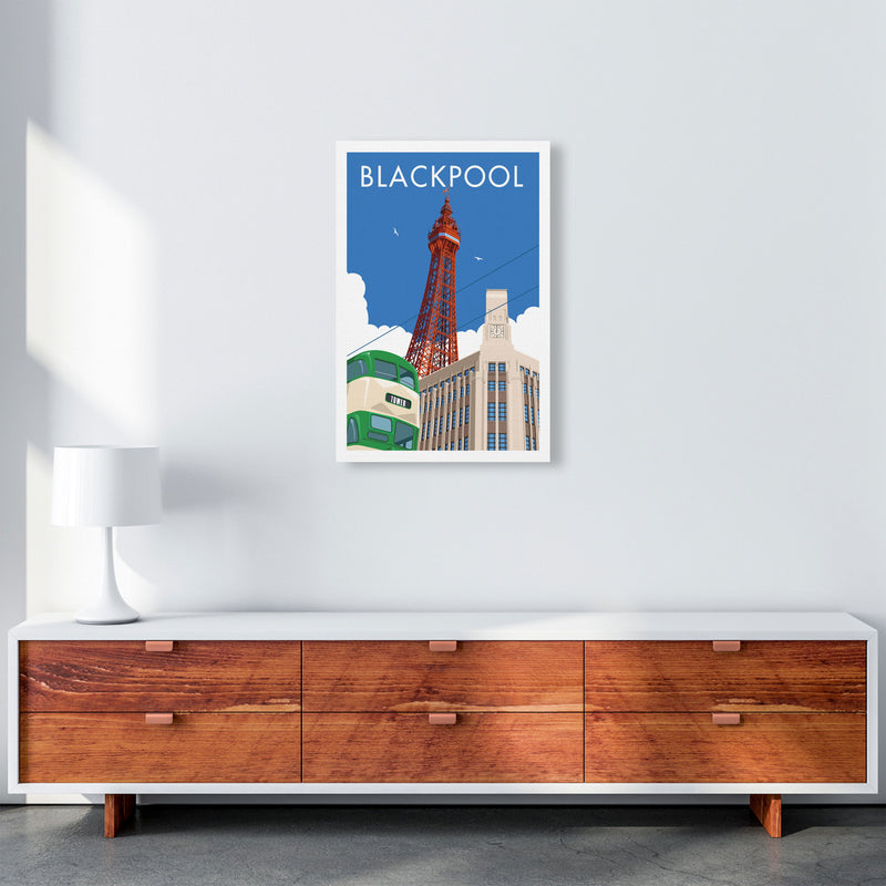 Blackpool by Stephen Millership A2 Canvas
