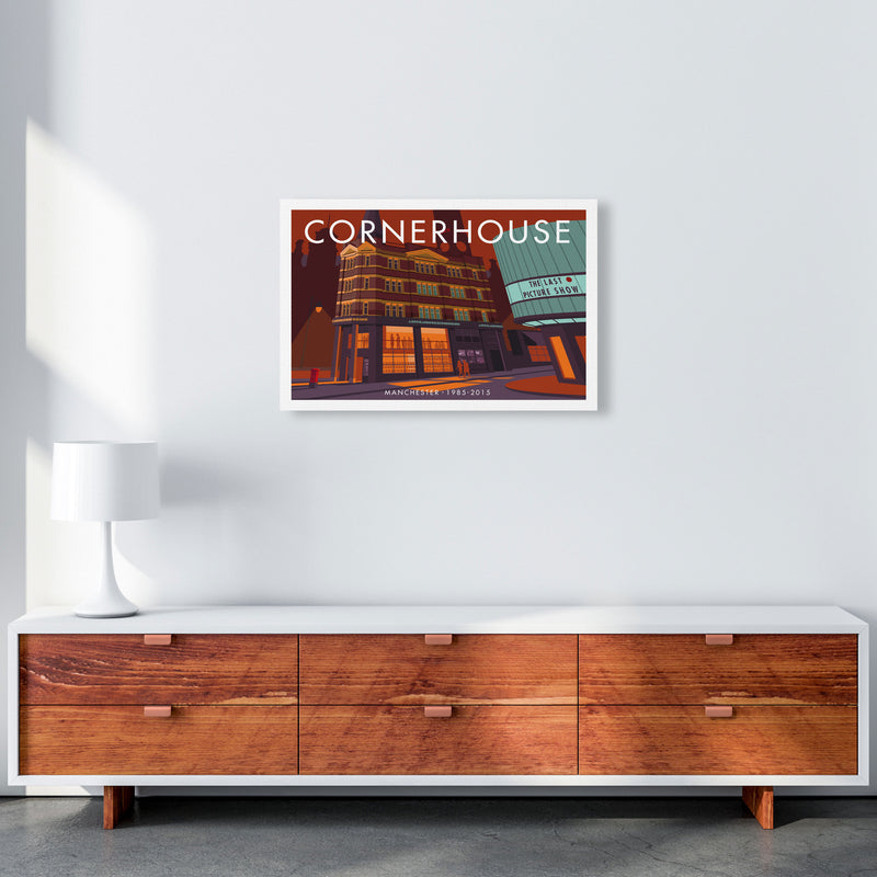Cornerhouse by Stephen Millership A2 Canvas