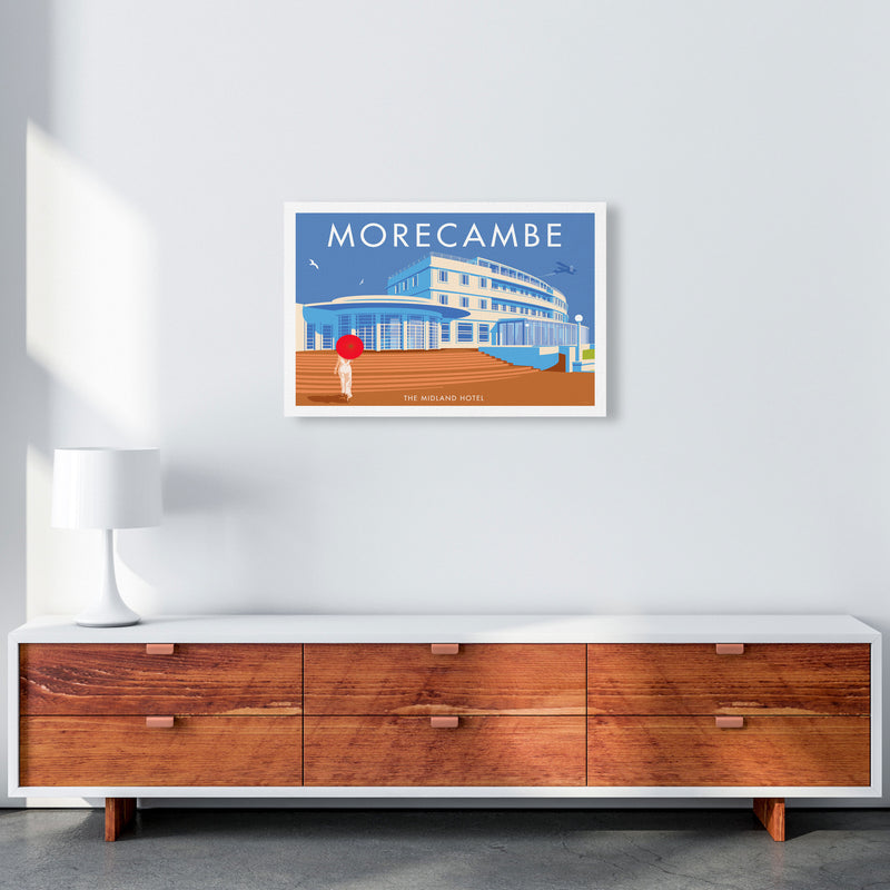 Morecambe by Stephen Millership A2 Canvas