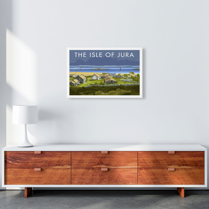 The Isle Of Jura by Stephen Millership A2 Canvas