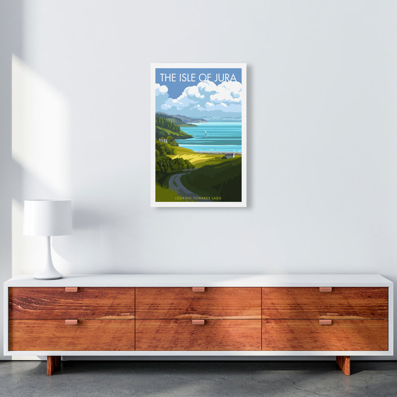 The Isle of Jura Art Print by Stephen Millership A2 Canvas