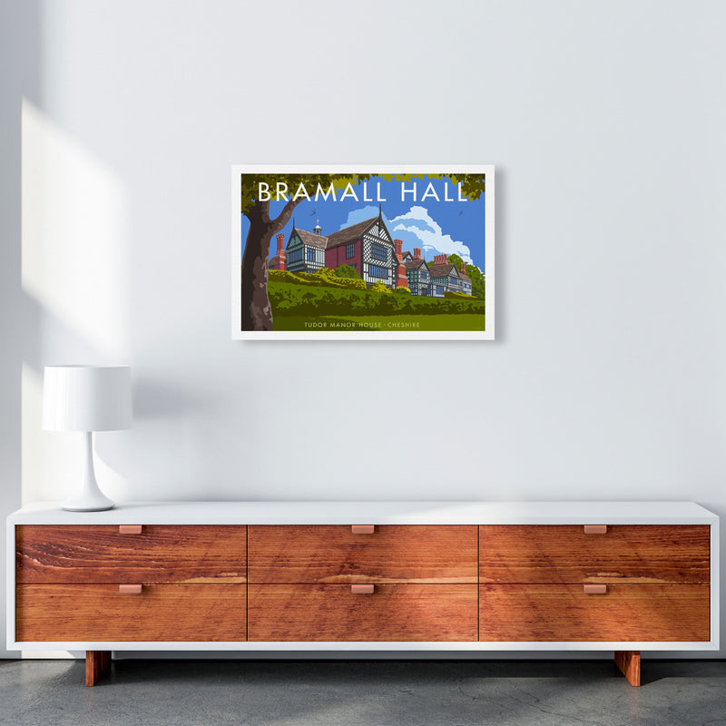 Bramall Hall by Stephen Millership A2 Canvas