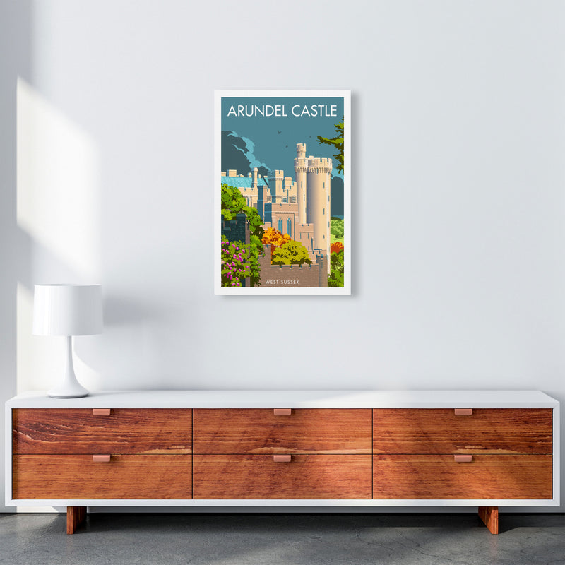 Arundel Castle Sussex Art Print by Stephen Millership A2 Canvas