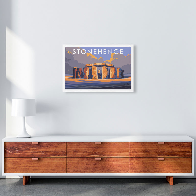 Stonehenge by Stephen Millership A2 Canvas