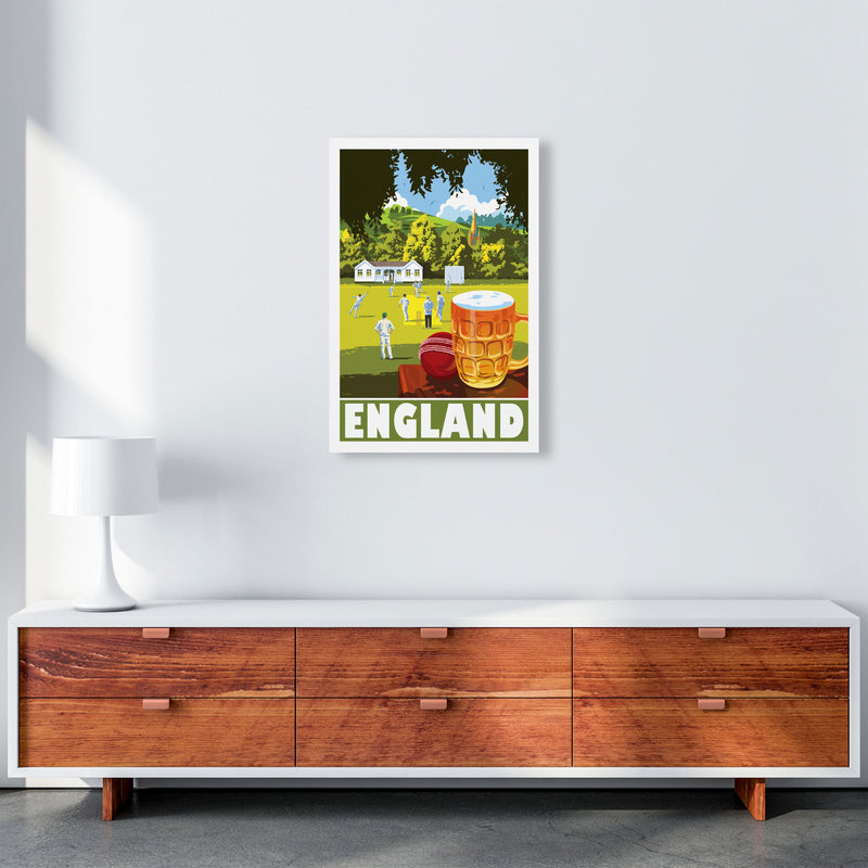 England by Stephen Millership A2 Canvas
