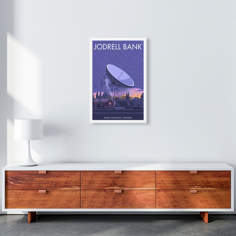 Jodrell Bank Art Print by Stephen Millership A2 Canvas