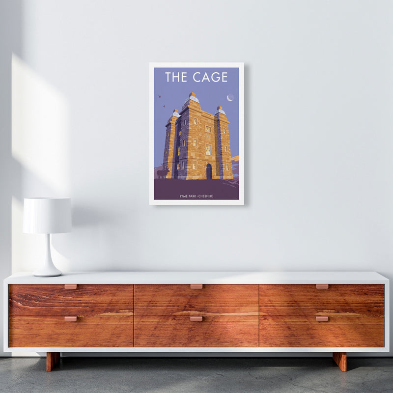 The Cage Art Print by Stephen Millership A2 Canvas