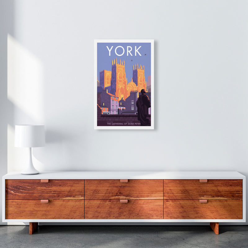 The Cathedral Of Saint Peter, York Art Print by Stephen Millership A2 Canvas