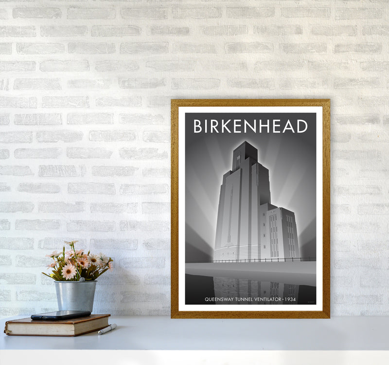 Birkenhead Queensway Tunnel Travel Art Print By Stephen Millership A2 Print Only