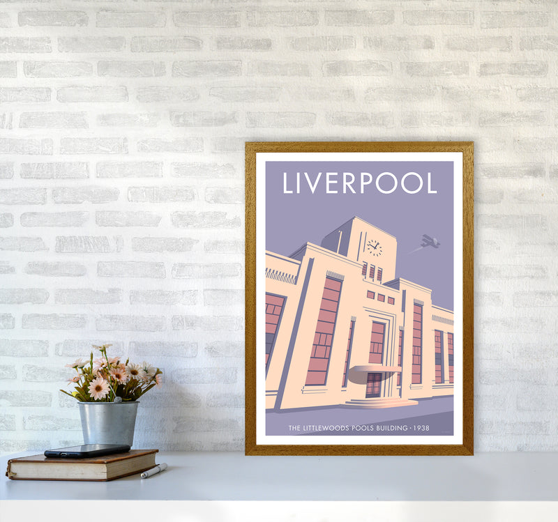 Liverpool Littlewoods Travel Art Print By Stephen Millership A2 Print Only