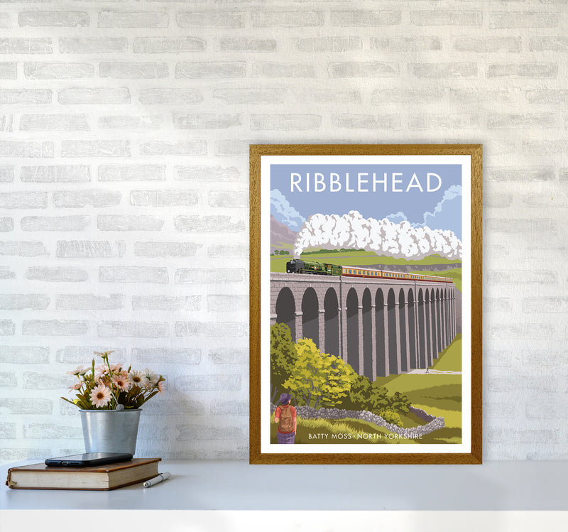 Ribblehead Travel Art Print By Stephen Millership A2 Print Only