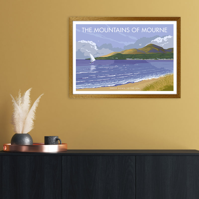 NI The Mountains Of Mourne Art Print by Stephen Millership A2 Print Only