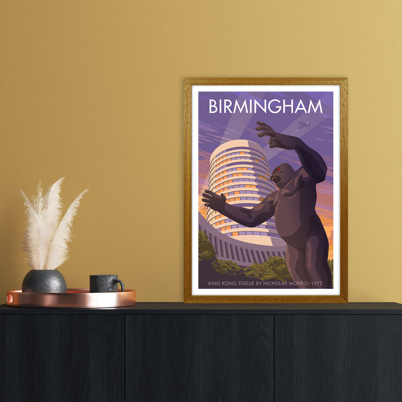 Birmingham King Kong Art Print by Stephen Millership A2 Print Only