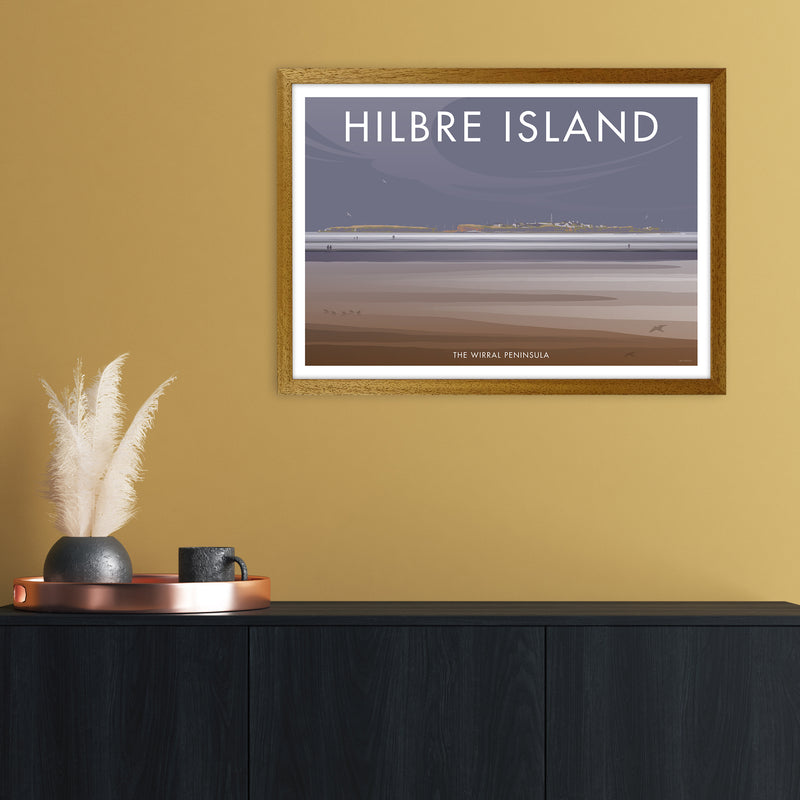 Wirral Hilbre Island Art Print by Stephen Millership A2 Print Only