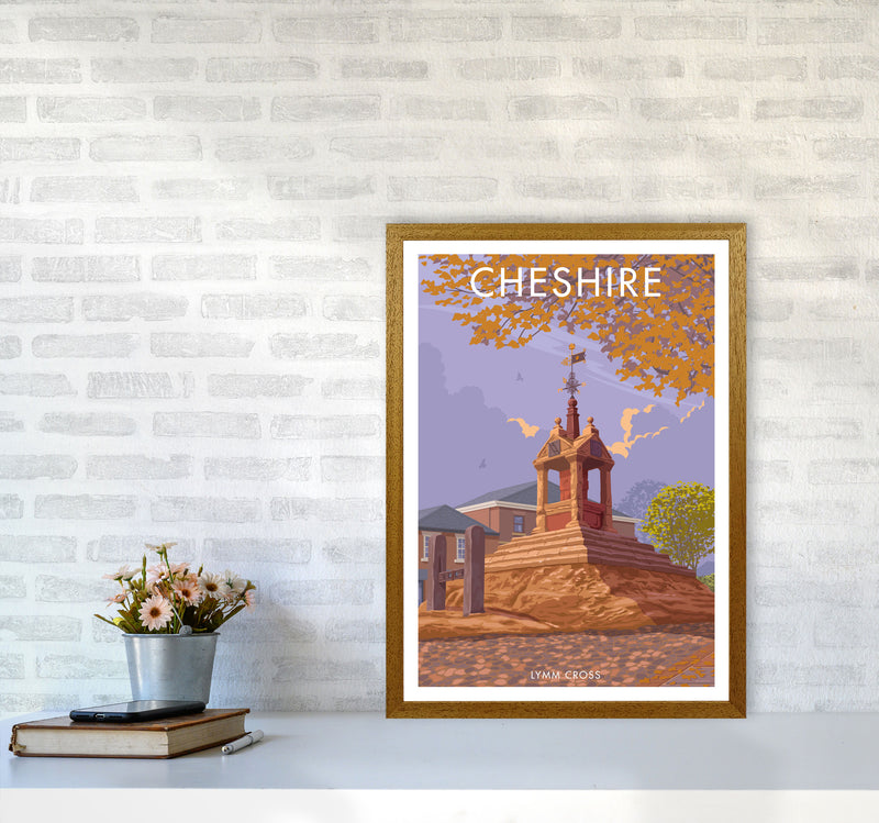 Cheshire Lymm Travel Art Print by Stephen Millership A2 Print Only