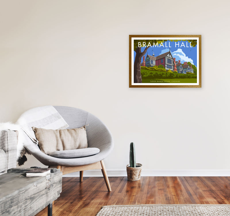 Bramall Hall by Stephen Millership A2 Print Only
