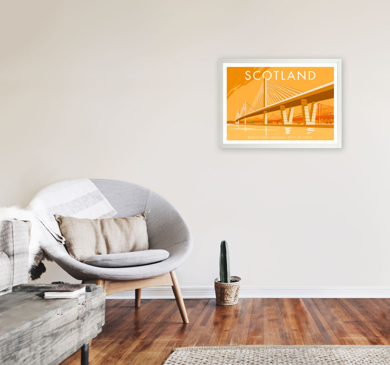 Scotland by Stephen Millership A2 Oak Frame