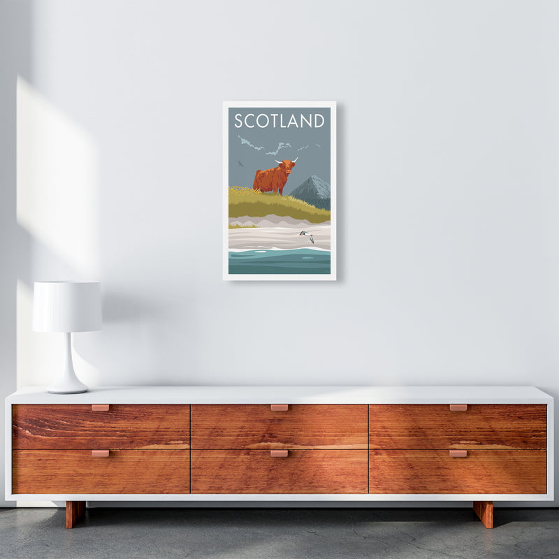 Scotland Angus Travel Art Print By Stephen Millership A3 Canvas