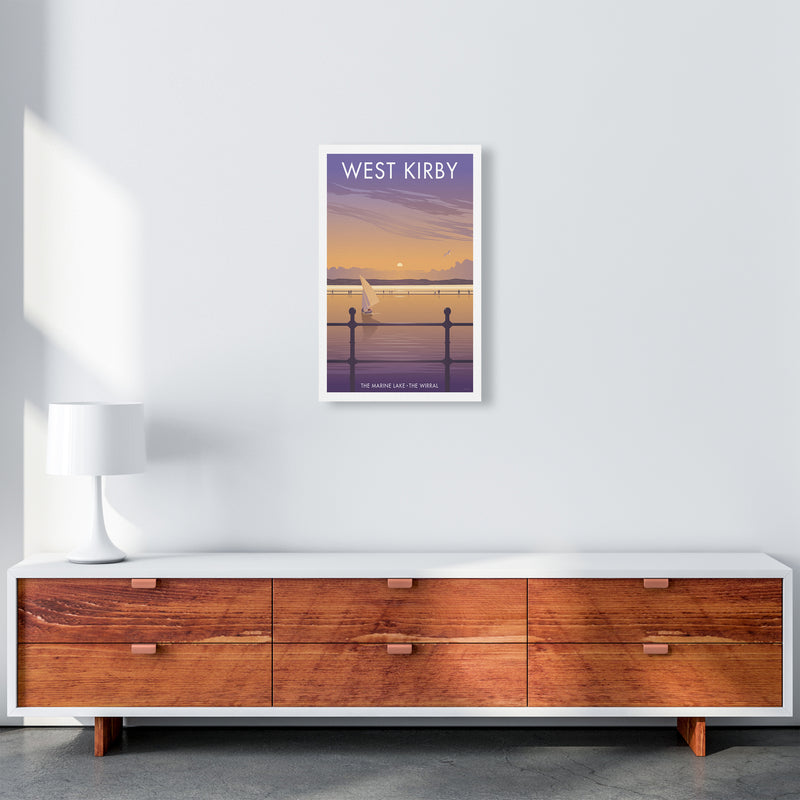 Wirral West Kirby Art Print by Stephen Millership 30x40 Travel Canvas