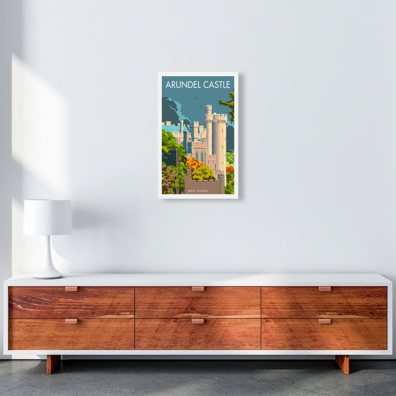 Arundel Castle Sussex Art Print by Stephen Millership A3 Canvas