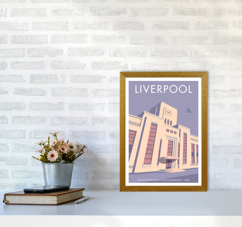 Liverpool Littlewoods Travel Art Print By Stephen Millership A3 Print Only