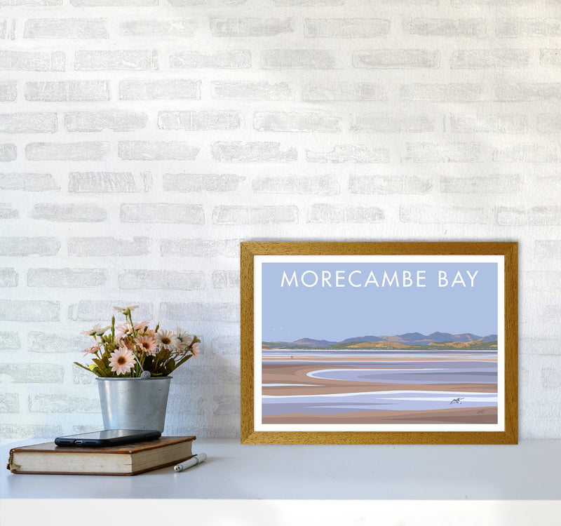 Morecambe Bay Travel Art Print By Stephen Millership A3 Print Only