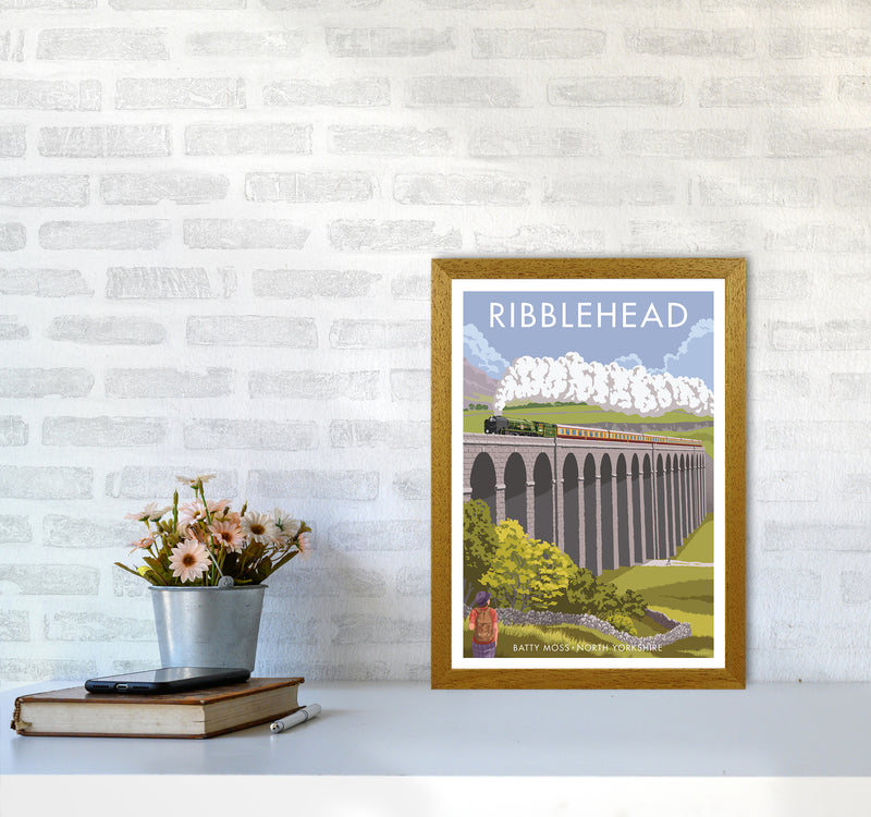 Ribblehead Travel Art Print By Stephen Millership A3 Print Only