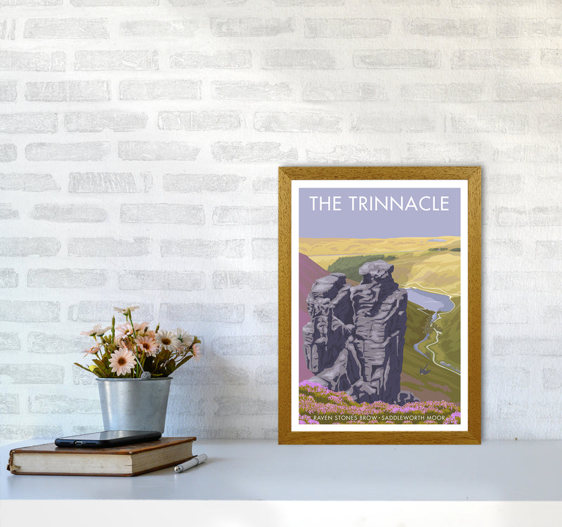 Saddleworth Trinnacle Travel Art Print By Stephen Millership A3 Print Only