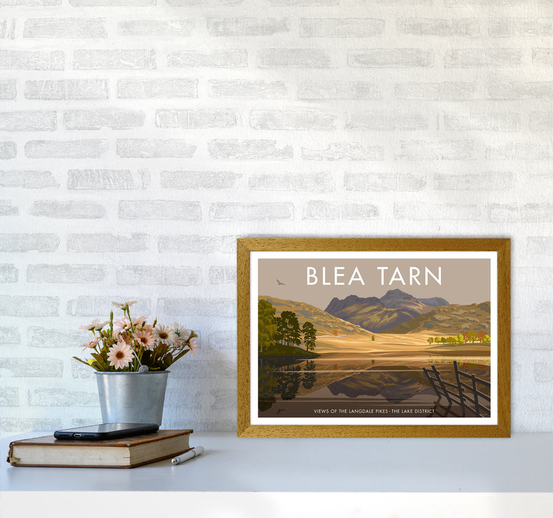 The Lakes Blea Tarn Travel Art Print By Stephen Millership A3 Print Only