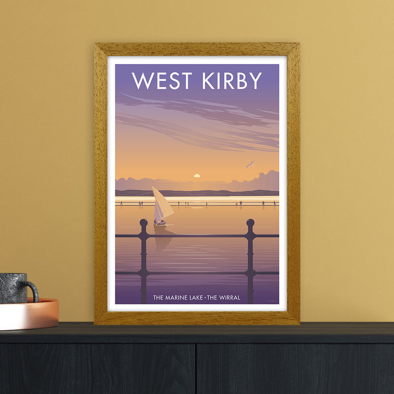 Wirral West Kirby Art Print by Stephen Millership A3 Print Only