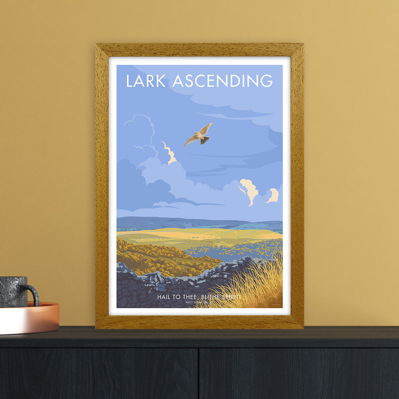 Lark Art Print by Stephen Millership A3 Print Only