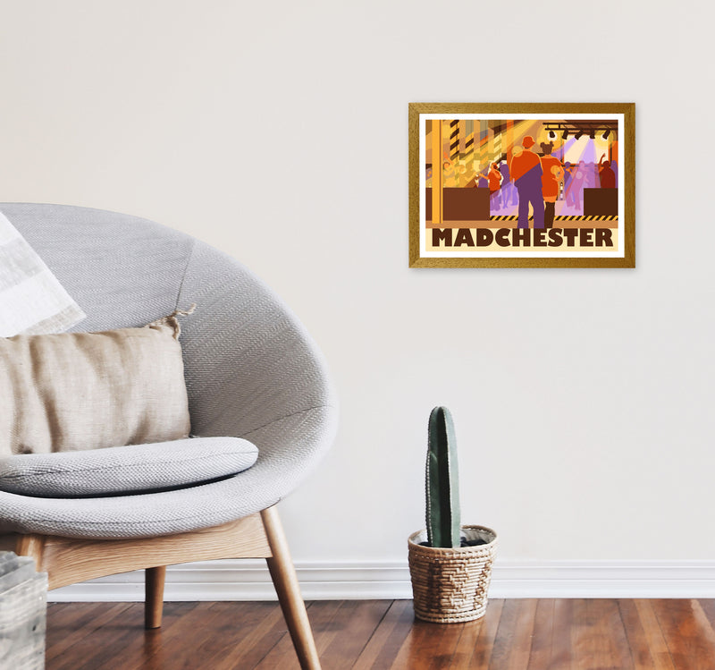Madchester by Stephen Millership A3 Print Only