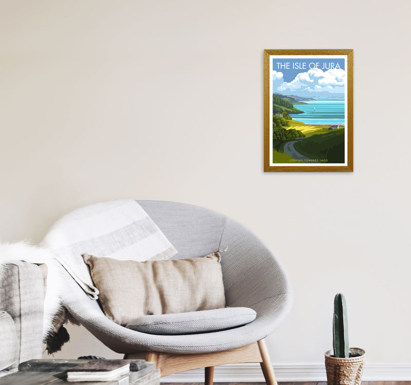 The Isle of Jura Art Print by Stephen Millership A3 Print Only