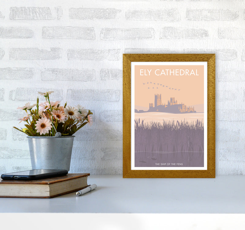 Ely Travel Art Print By Stephen Millership A4 Print Only