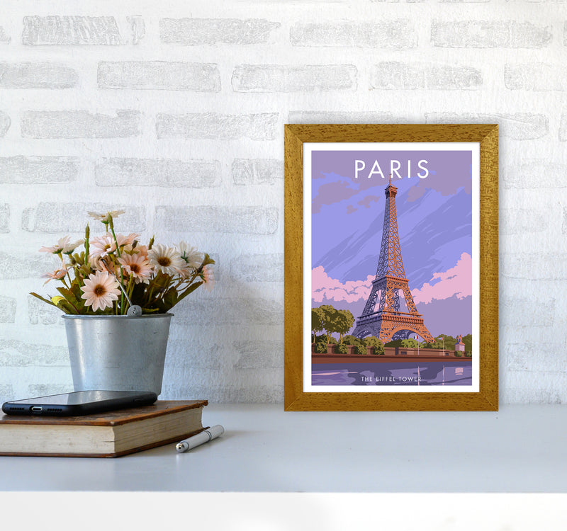Paris Travel Art Print By Stephen Millership A4 Print Only