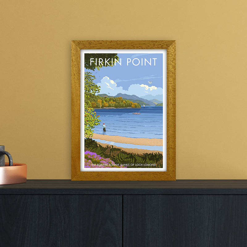 Firkin Point Art Print by Stephen Millership A4 Print Only